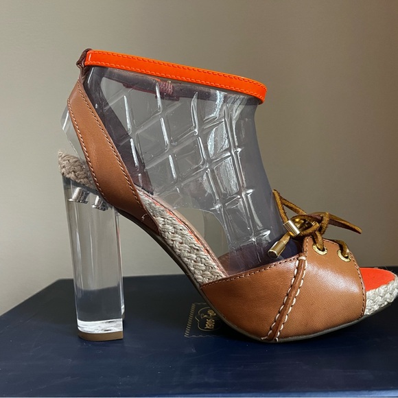 Milly for Sperry Top Sider Rowan Cognac Shoes * Brand New - Picture 9 of 12